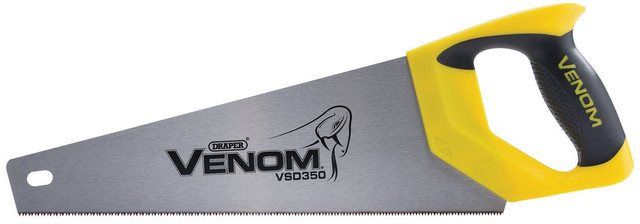 Draper Draper Venom Second Fix Double Ground Tool Box Saw 350mm