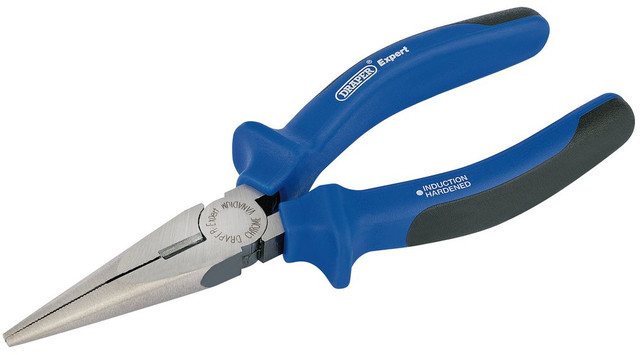 Draper Draper Expert Heavy Duty Soft Grip Long Nose Pliers 160mm