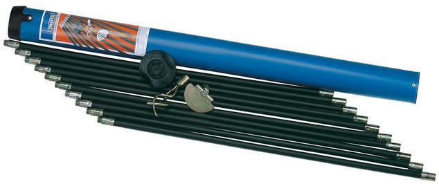 Draper Draper Polypropylene Drain Rod Set 9m 13 Piece