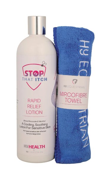 HY Equestrian HyHealth Stop That Itch Rapid Relief Lotion 500ml
