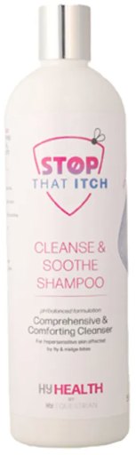 HY Equestrian HyHealth Stop That Itch Cleanse & Soothe Shampoo 500ml