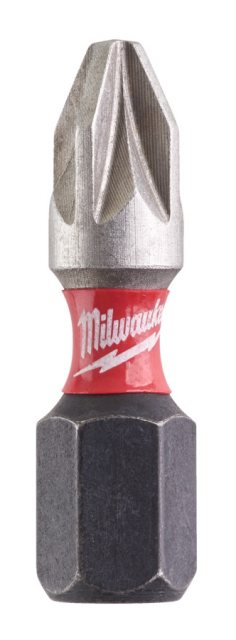MILWAUKE Milwaukee Shockwave PZ2 Screwdriver Bit Set 25mm 2 Pack