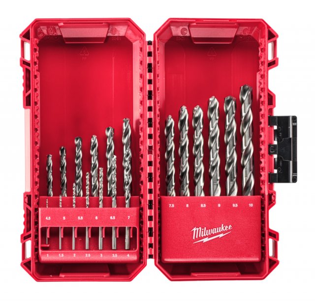 MILWAUKE Milwaukee Thunderweb Metal HSS-G Drill Bit Set 19 Piece