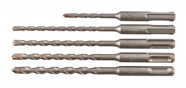 MILWAUKE Milwaukee SDS+ Contractor Drill Bit Set 5 Piece