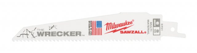 MILWAUKE Milwaukee Wrecker Sawzall Blade 150mm 7/11T