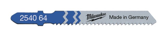 MILWAUKE Milwaukee T118B Jigsaw Blade 55mm x 2mm 5 Pack