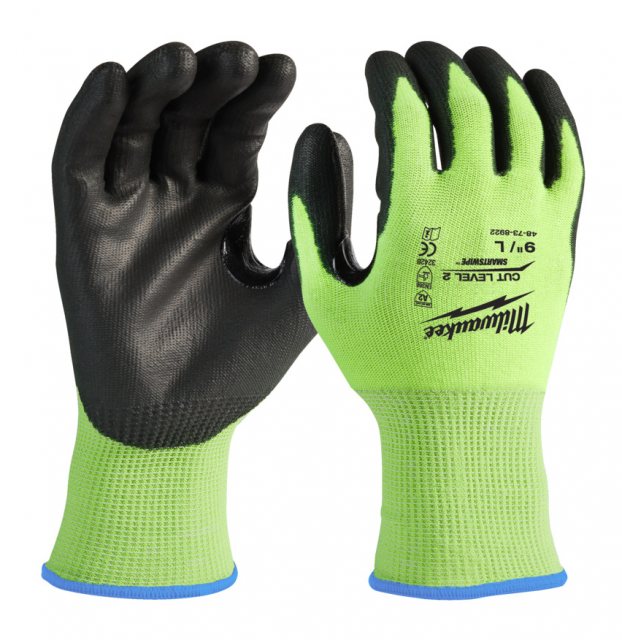 MILWAUKE Milwaukee Cut B Hi-Vis Gloves