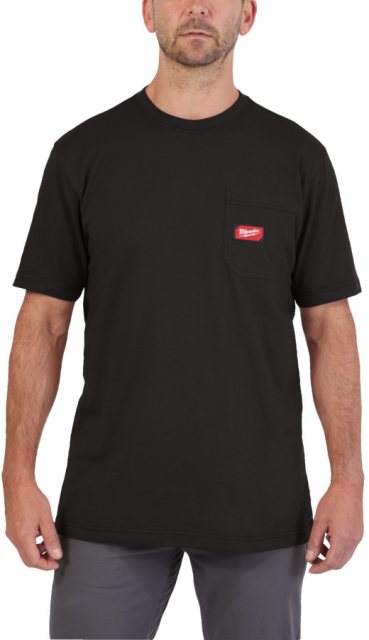 MILWAUKE Milwaukee Short Sleeved Work T-Shirt Black