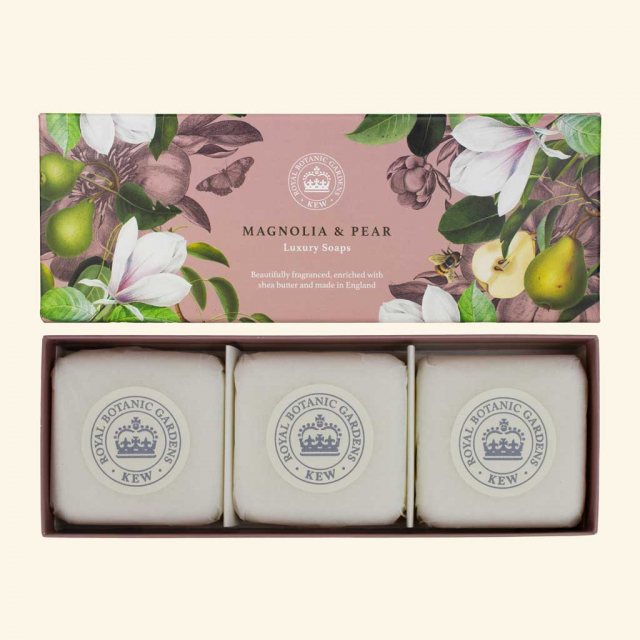 Kew Gardens Soap Bar 100g 3 Pack