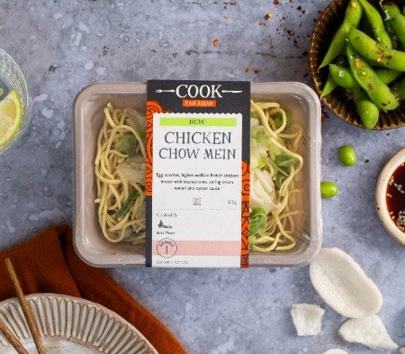 Cook Frozen Chicken Chow Mein Ready Meal For 1