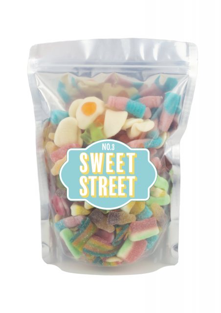 No 3 Sweet Street Mixed Jellies 1kg