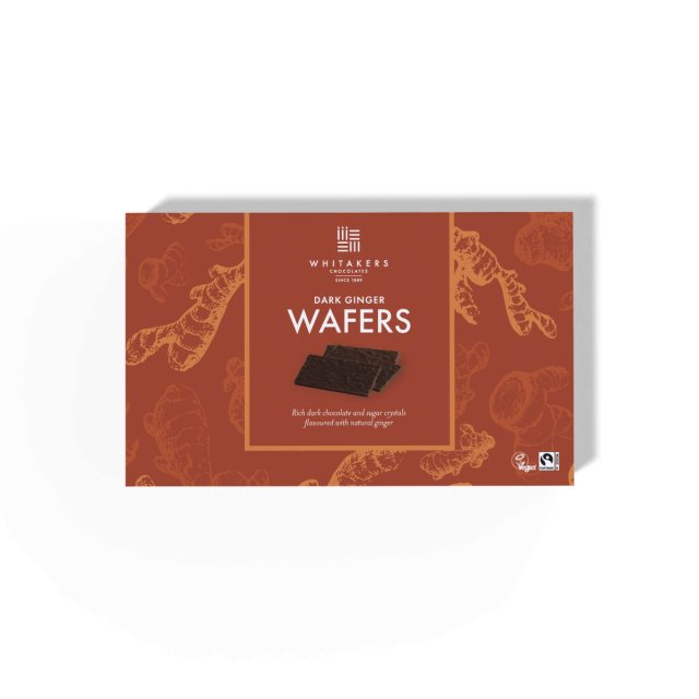 Whitakers Dark Ginger Wafers 150g