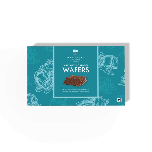 Whitakers Salted Caramel Wafers 150g