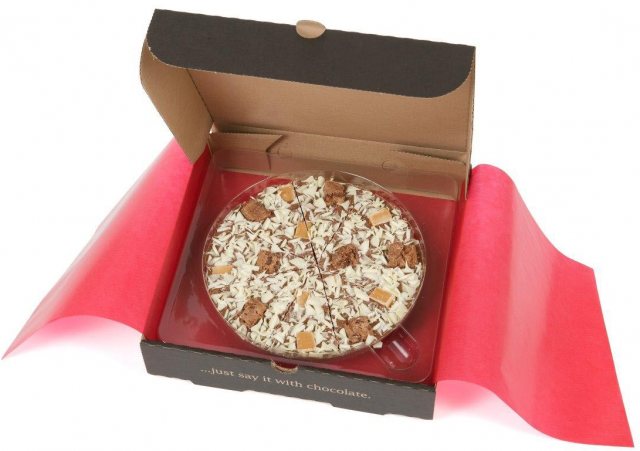 Gourmet Chocolate Pizza Co Crunchy Munchy Pizza Slice 50g
