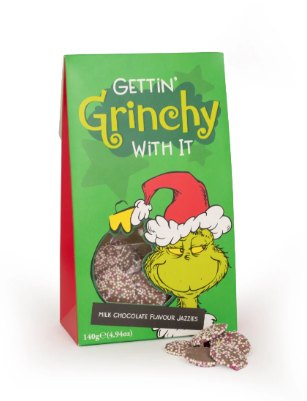 The Grinch Milk Chocolate Jazzies 140g