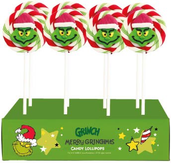 The Grinch Candy Lolly 60g