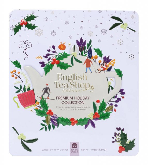 English Tea Shop Holiday Collection Gift Tin