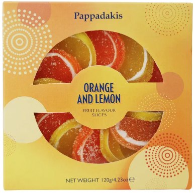 Pappadakis Orange & Lemon Slices 120g