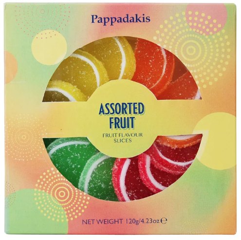 Pappadakis Fruit Slices 120g