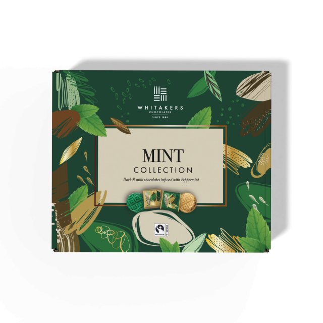 Whitakers Dark & Milk Chocolate Mint Collection 165g