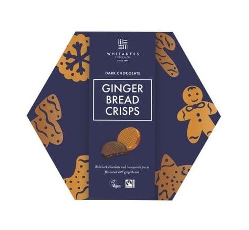 Whitakers Gingerbread Chocolate Crisps 165g