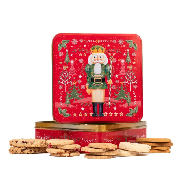 Farmhouse Biscuits Nutcracker Biscuits Tin 400g