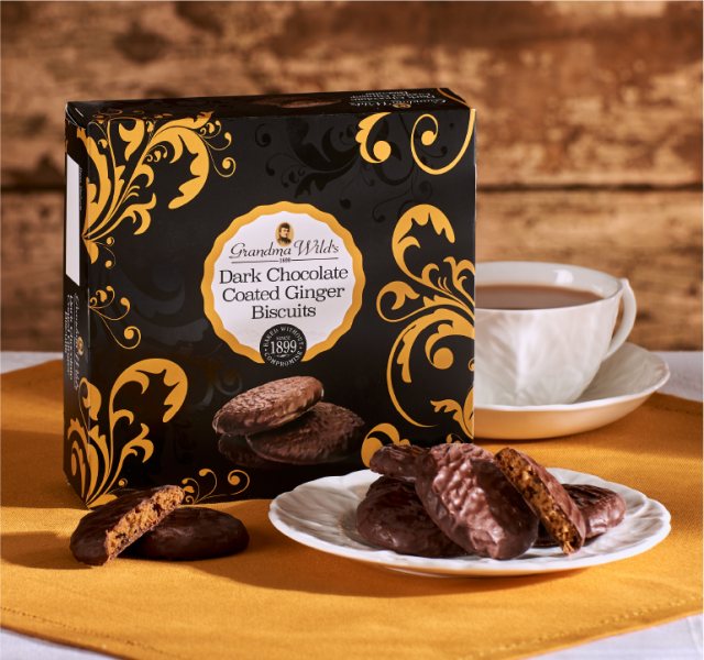 Grandma Wild's Ginger & Dark Chocolate Biscuits 200g