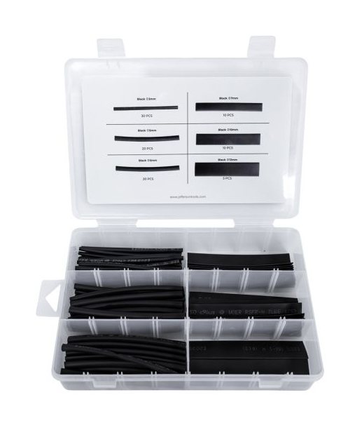 Jefferson Tools Jefferson Heat Shrinking Tubing 95 Piece