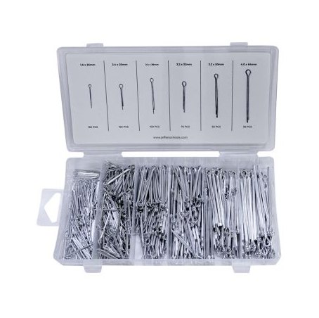 Jefferson Tools Jefferson Split Pin Assortment 555 Piece
