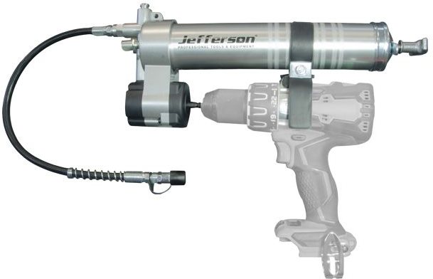 Jefferson Tools Jefferson Grease Gun Power Drill Attachment