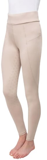 HY Equestrian Hy Equestrian Melton Riding Tights Beige