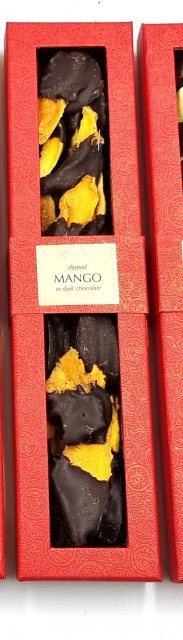 Walnut Tree Dark Chocolate Mango Stripes