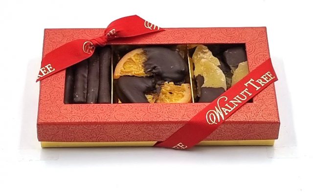 Walnut Tree Chocolate Covered Lemon, Orange & Ginger