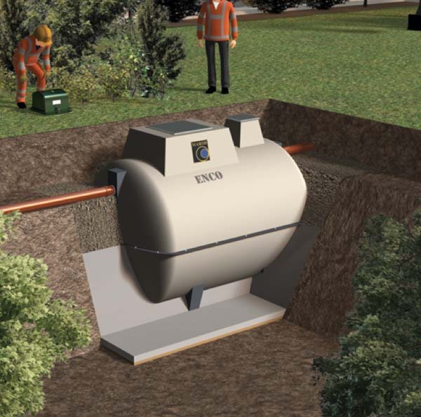 Marsh Industries Enco Sewage Tank