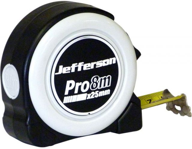 Jefferson Tools Jefferson Professional Tape Measure 8m