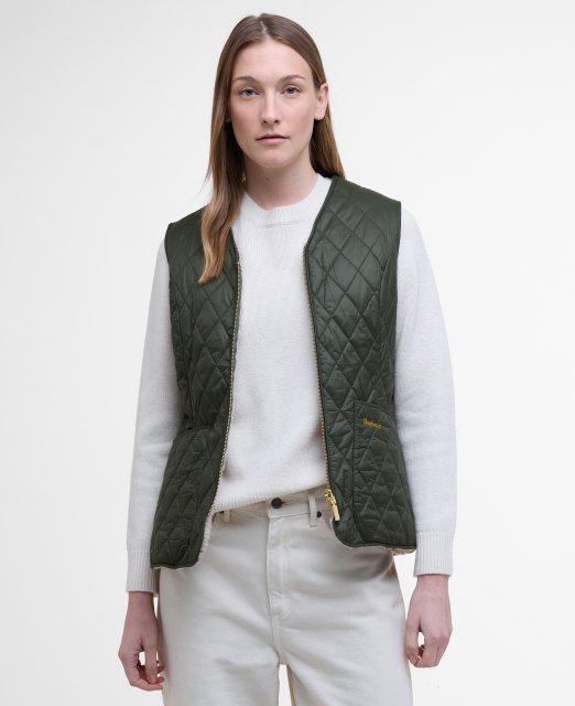 Barbour Barbour Markenfield Reversible Gilet Olive/Natural