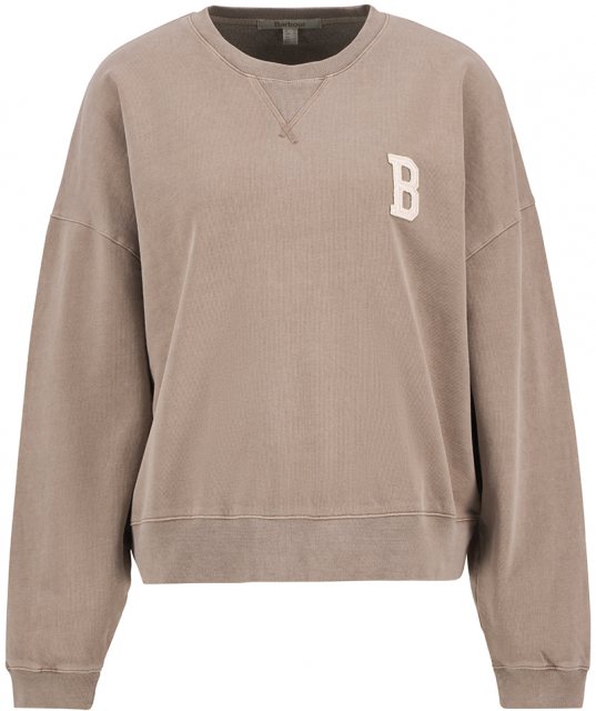 Barbour Barbour Elisha Sweatshirt Military Brown