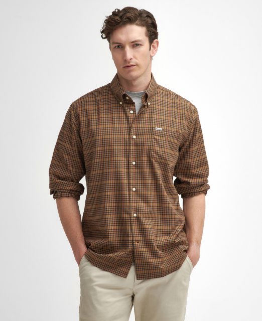 Barbour Barbour Henderson Checked Thermo Shirt Stone
