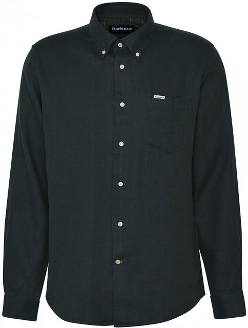 Barbour Barbour Tamish Herringbone Shirt Navy