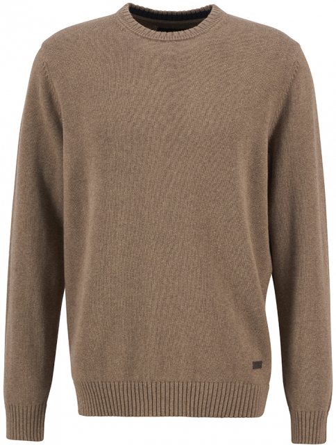 Barbour Barbour Kelson Crew Neck Sweater Stone