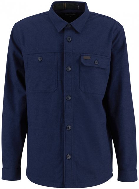 Barbour Barbour Twill Overshirt Navy