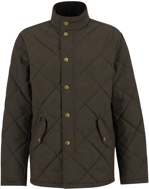 Barbour Barbour Shoveler Quilted Jacket Dark Olive