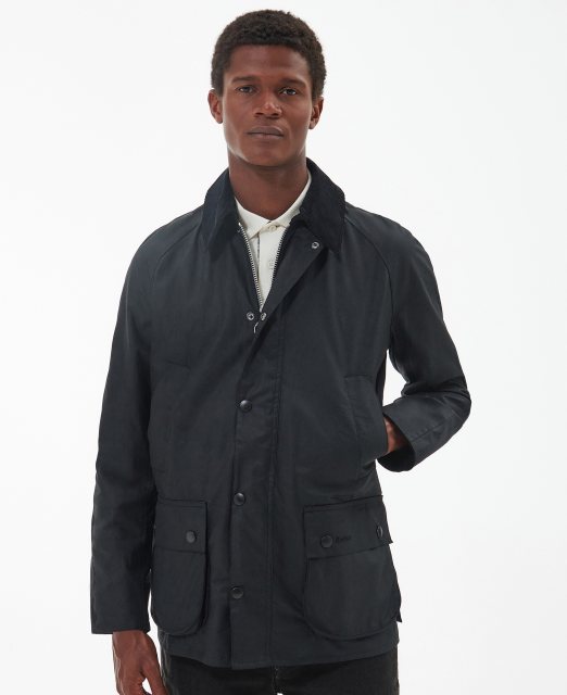 Barbour Barbour Ashby Wax Jacket Black