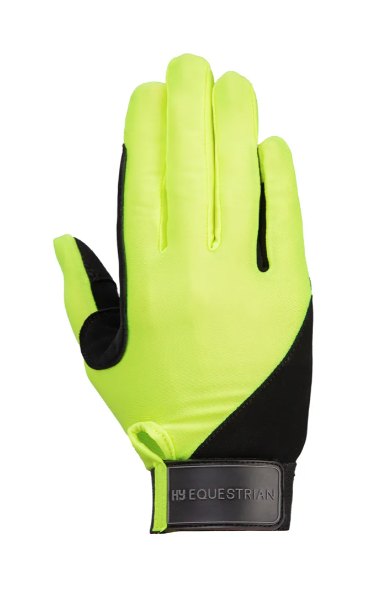 HY Equestrian Hy Equestrian Absolute Fit Glove Yellow