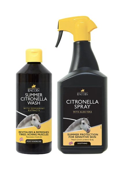 Lincoln Lincoln Citronella Spray With Aloe Vera & Summer Citronella Wash Set