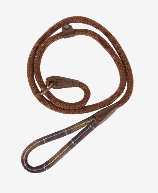 Barbour Barbour Trimmed Slip Lead Tartan Brown