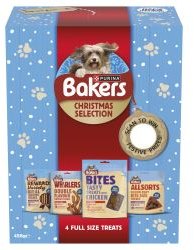 Bakers Bakers Christmas Meaty Bites Selection Box 458g