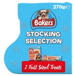 Bakers Bakers Christmas Dog Treats Stocking 270g