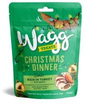 WAGG Wagg Christmas Dinner Dog Treats 100g