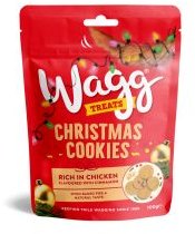 WAGG Wagg Christmas Cookies Dog Treats 100g